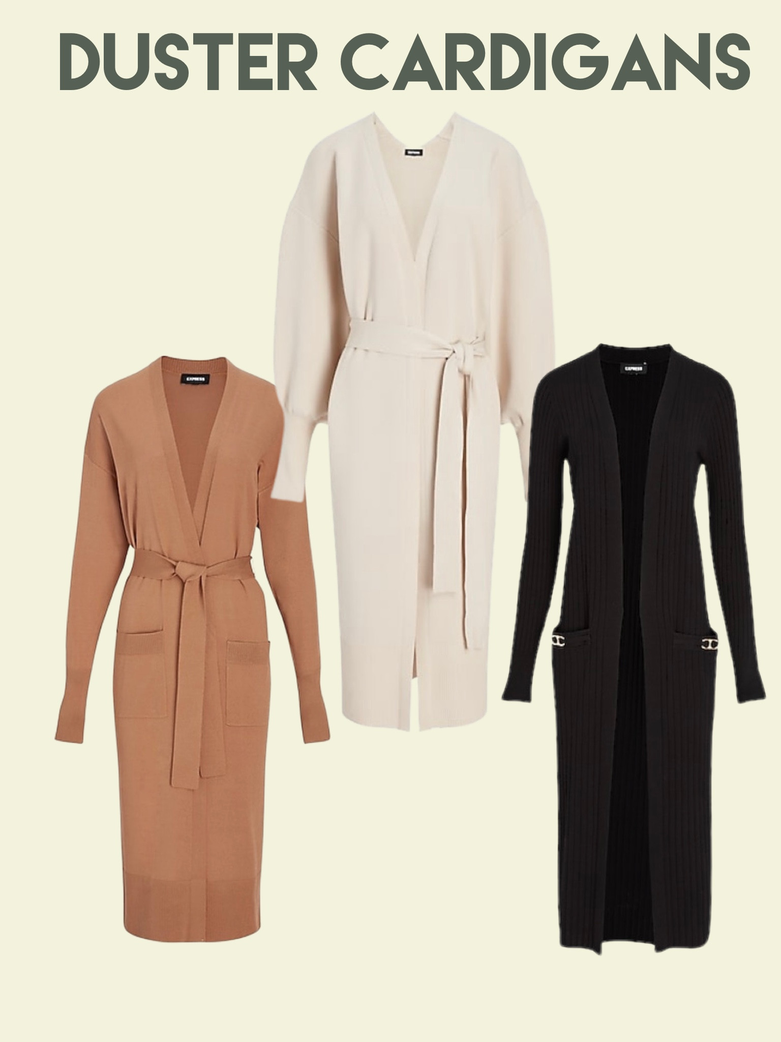 Duster cardigans for work or day 

#LTKunder100 #LTKsalealert #LTKunder50