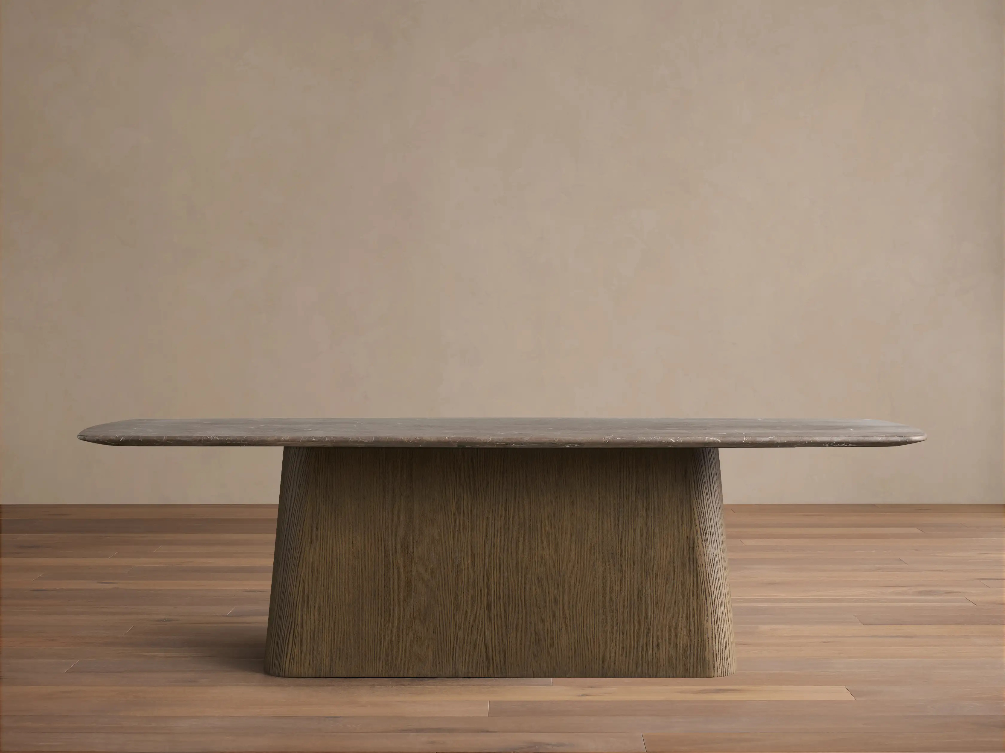 Saint Germain Stone Dining Table with Toulouse Base | Arhaus