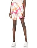Amazon Brand - Goodthreads Women's Heritage Fleece Bermuda Short, Sherbert Tie Dye, Medium | Amazon (US)