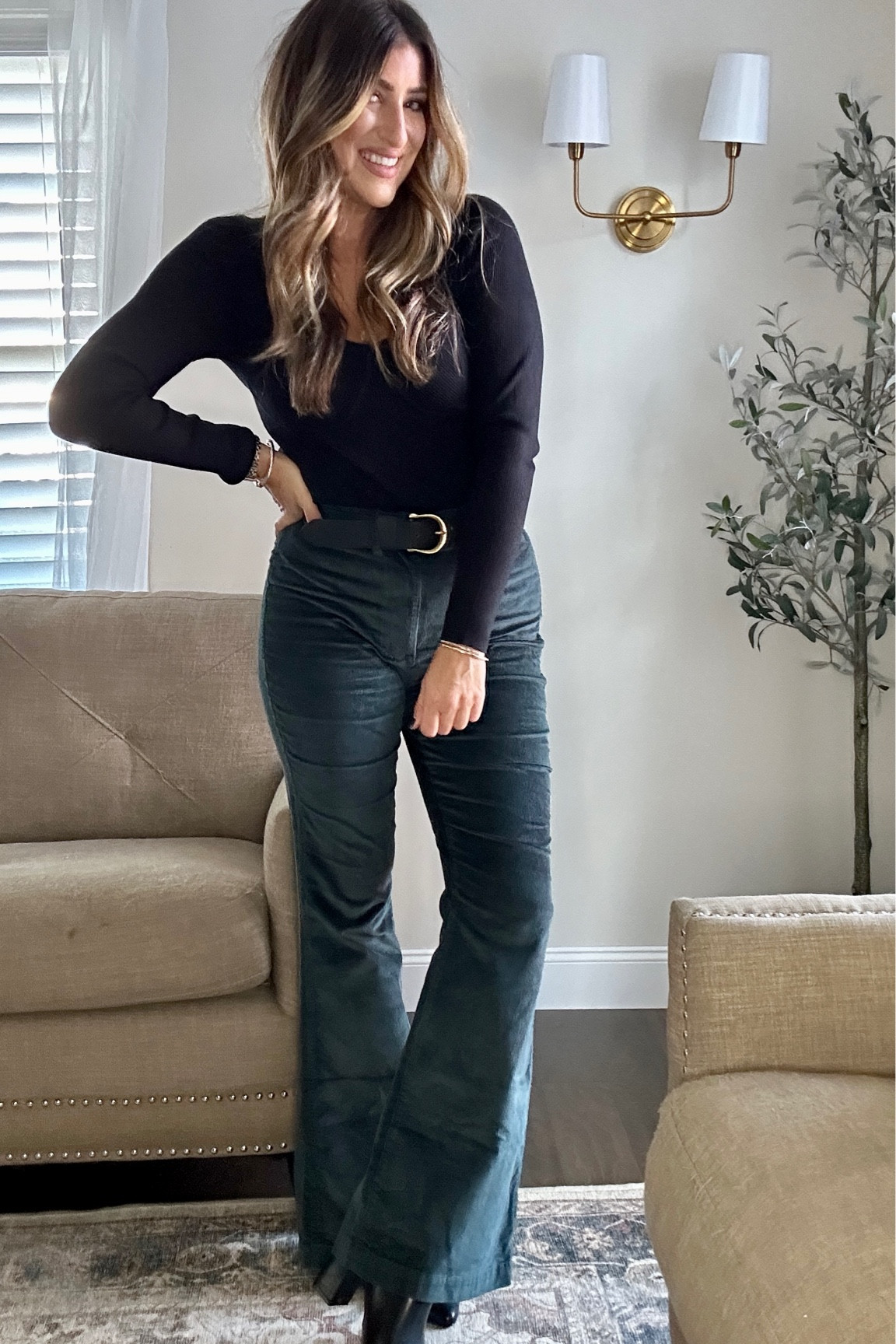 Holiday outfit and date night outfit. Wearing a medium and TTS in pants! Use code below for $20 off and LETSGO on site for 30% off! They’re stackable. Sale ends soon!

Follow for more! XxSale Sale Sale 

#LTKHoliday #LTKstyletip