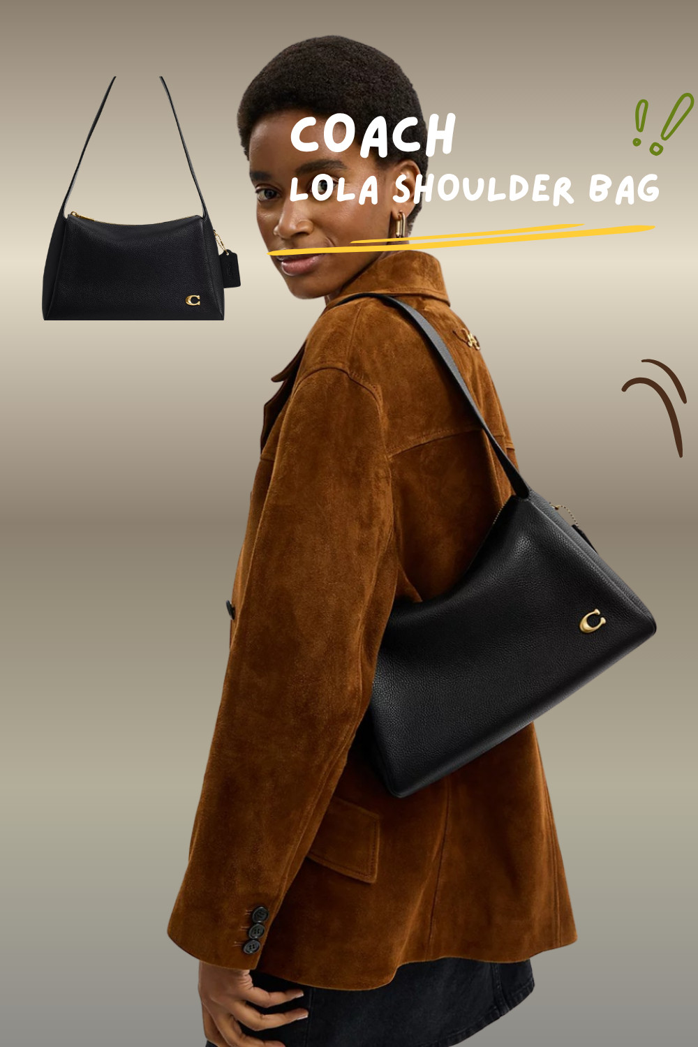 Coach Lola Shoulder Bag – Classic Soft Leather Everyday Bag | Elegant Minimal Designer Shoulder Purse!

- Soft, high-quality leather for a refined feel
- Lightweight and comfortable for all-day wear
- Clean, minimalist design that never goes out of style
- Perfect size for everyday essentials 

 #LTKstyletip #LTKbag #LTKgiftguide