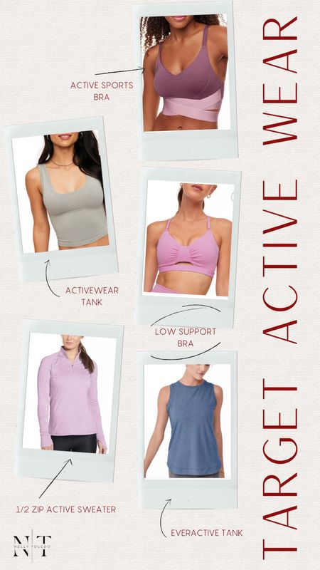 Target active wears on sale. Shop my picks of tops  

#LTKActive #LTKSaleAlert #LTKU