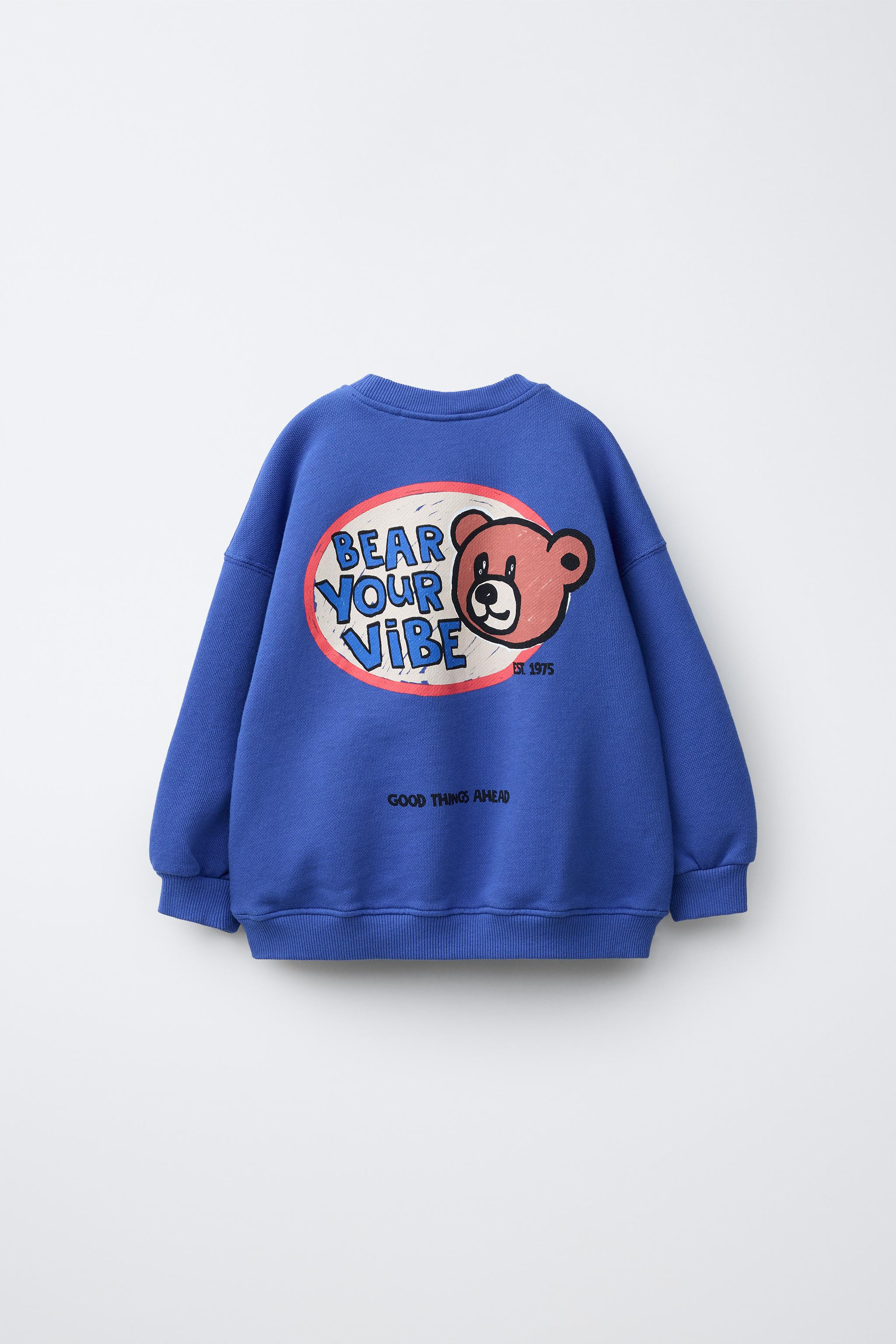 BEAR PATCH SWEATSHIRT | Zara US
