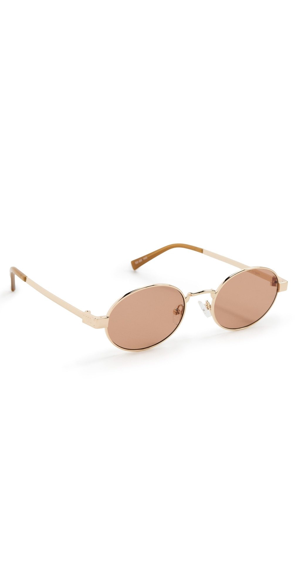 Le Specs Poseidon Deux Sunglasses Gold One Size | Shopbop