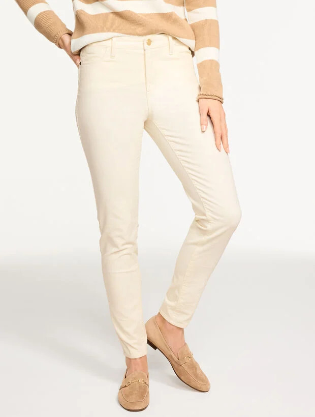 Stretch Corduroy Leggings | Talbots