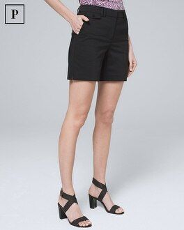 Petite 7-Inch Smooth Stretch Shorts | White House Black Market