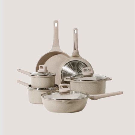 Cooking can be beautiful. I wouldn’t mind creating meals in this fabulous pot and pan set. In sale now. 

#LTKfindsunder100 #LTKhome #LTKsalealert