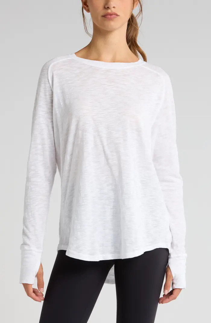 Relaxed Washed 2.0 Long Sleeve Slub Tee | Nordstrom
