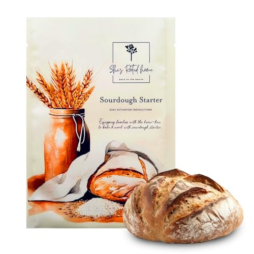 Shes Rooted Home Sourdough Starter Culture | Artisan Style Live Active Starter For Baking Sourdou... | Amazon (US)