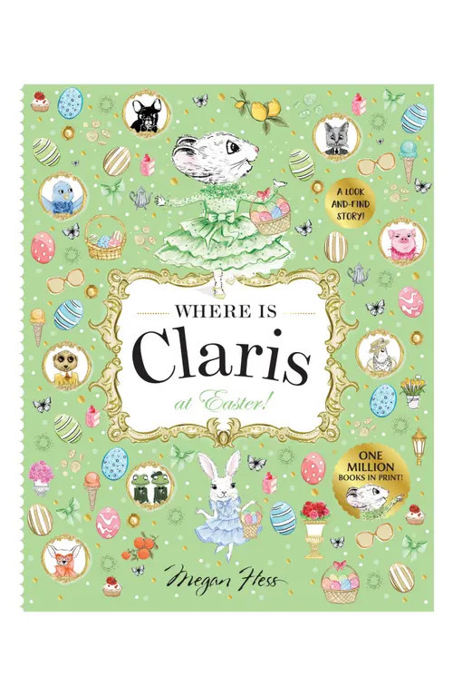 Chronicle Books 'Where is Clairis At Easter' Book in Multi at Nordstrom | Nordstrom
