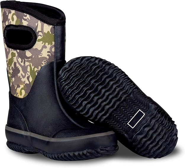 Lone Cone Insulating All Weather Kids Mud Boots for Boys & Girls - Waterproof Toddler Snow Boots ... | Amazon (US)