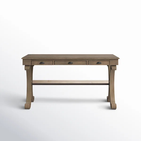 Fynn Solid Wood Writing Desk | Wayfair North America