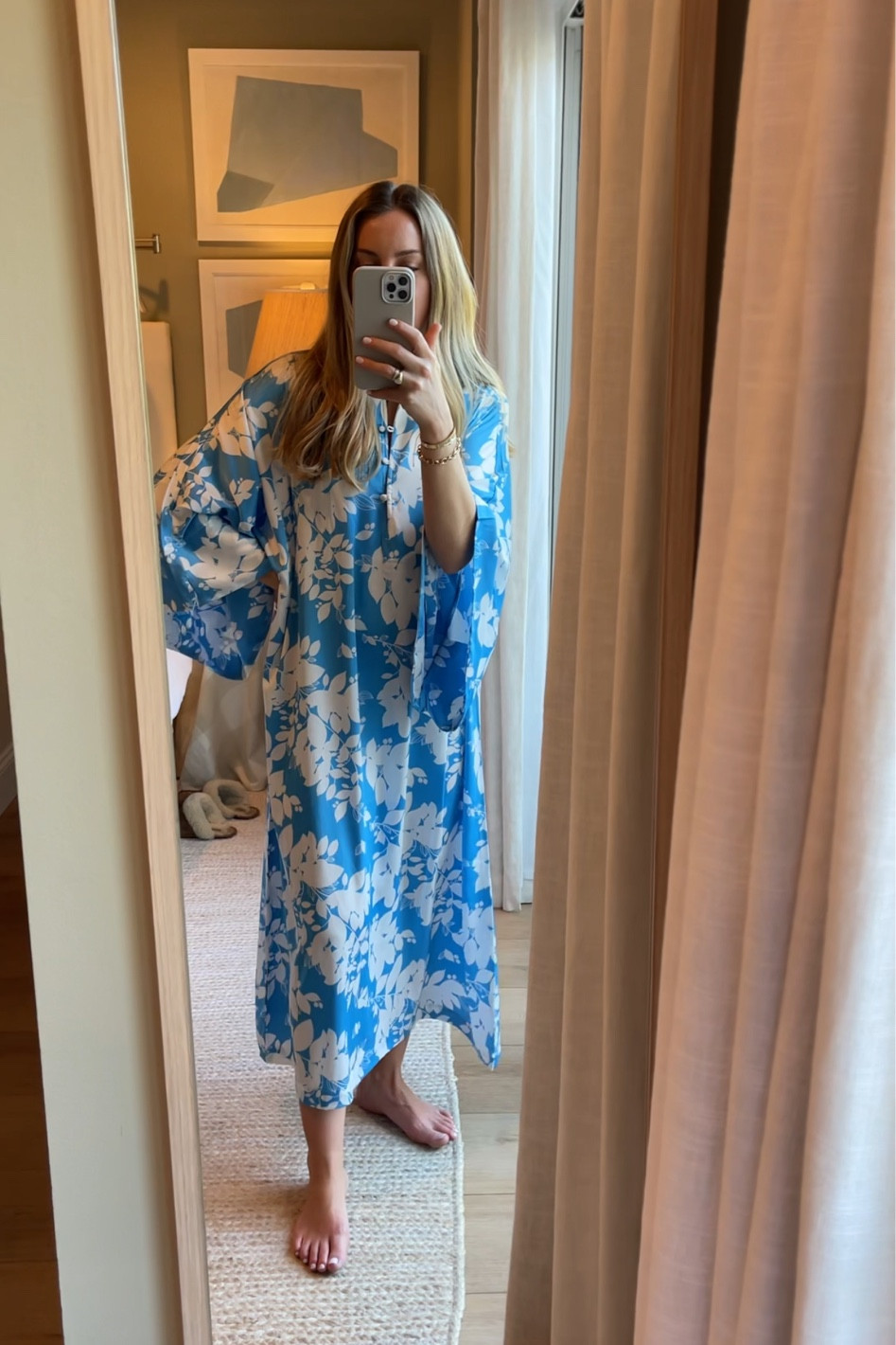 caftan I wore for Homeworthy!