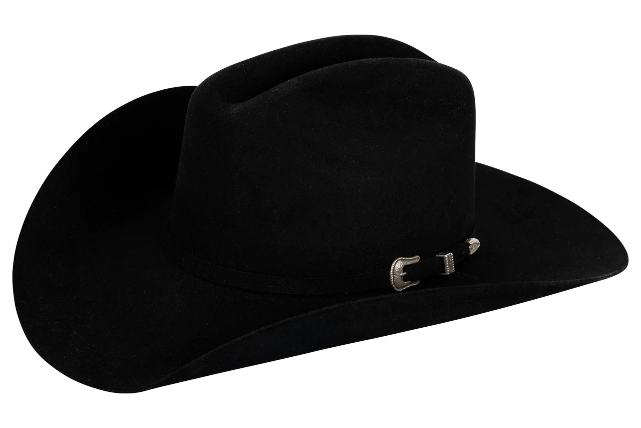 Resistol The Challenger 5X Felt Cowboy Hat - Black | Pinto Ranch