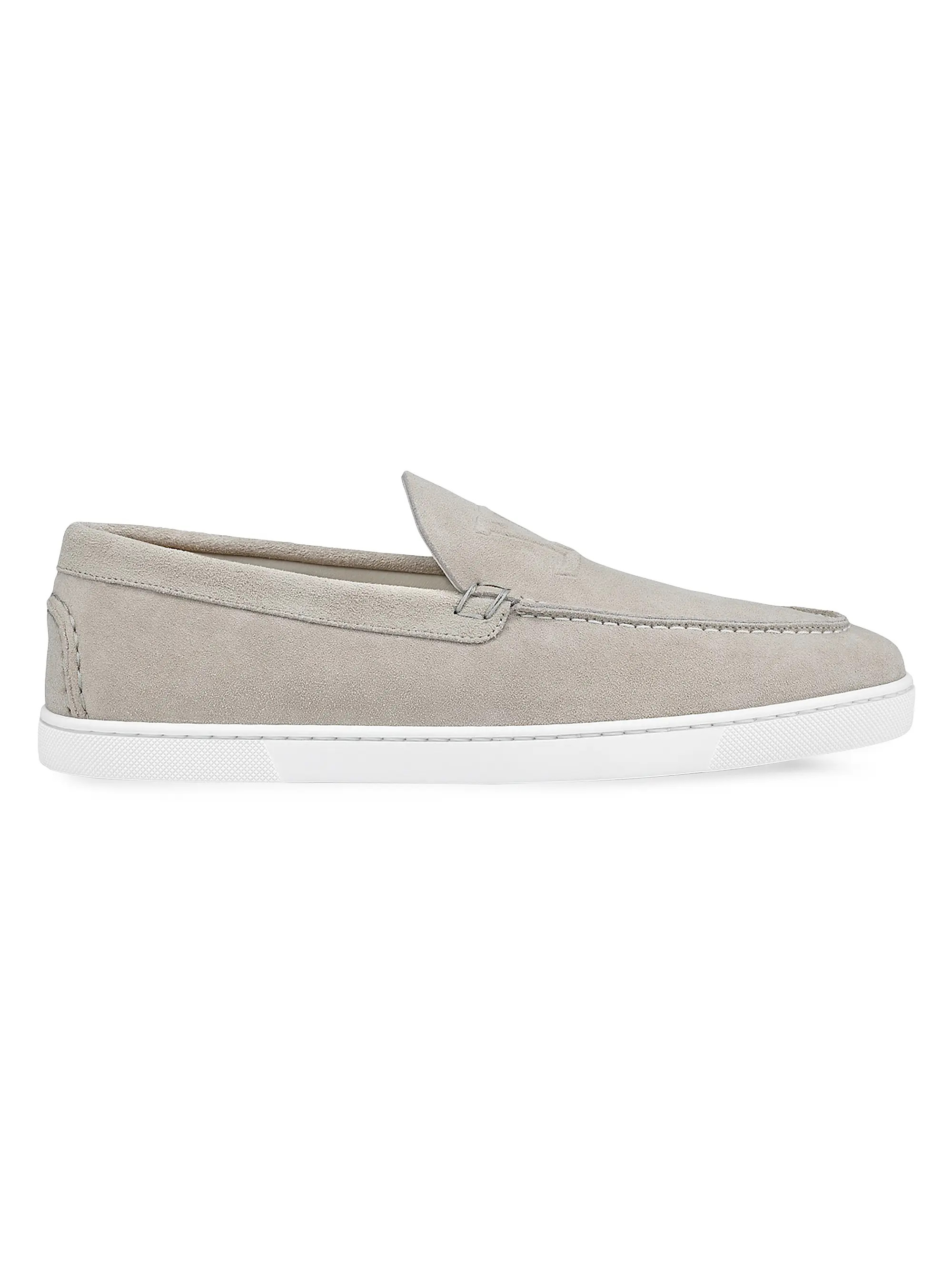 Shop Christian Louboutin Varsiboat Suede Shoes | Saks Fifth Avenue | Saks Fifth Avenue