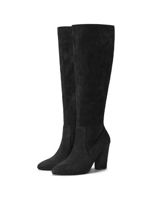 Marci | Convertible Wood-Heel Boots | Fitory Footwear US