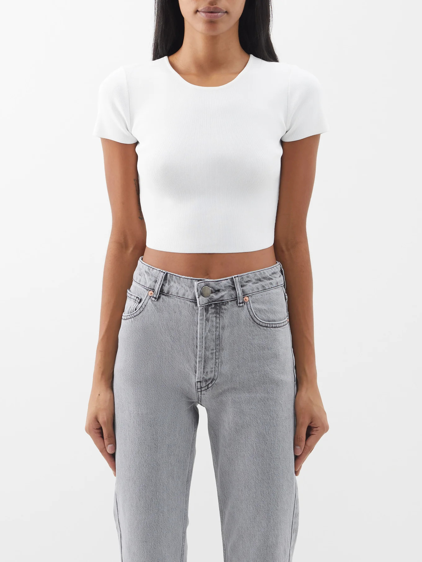 Ila cropped T-shirt | Staud | Matches (US)