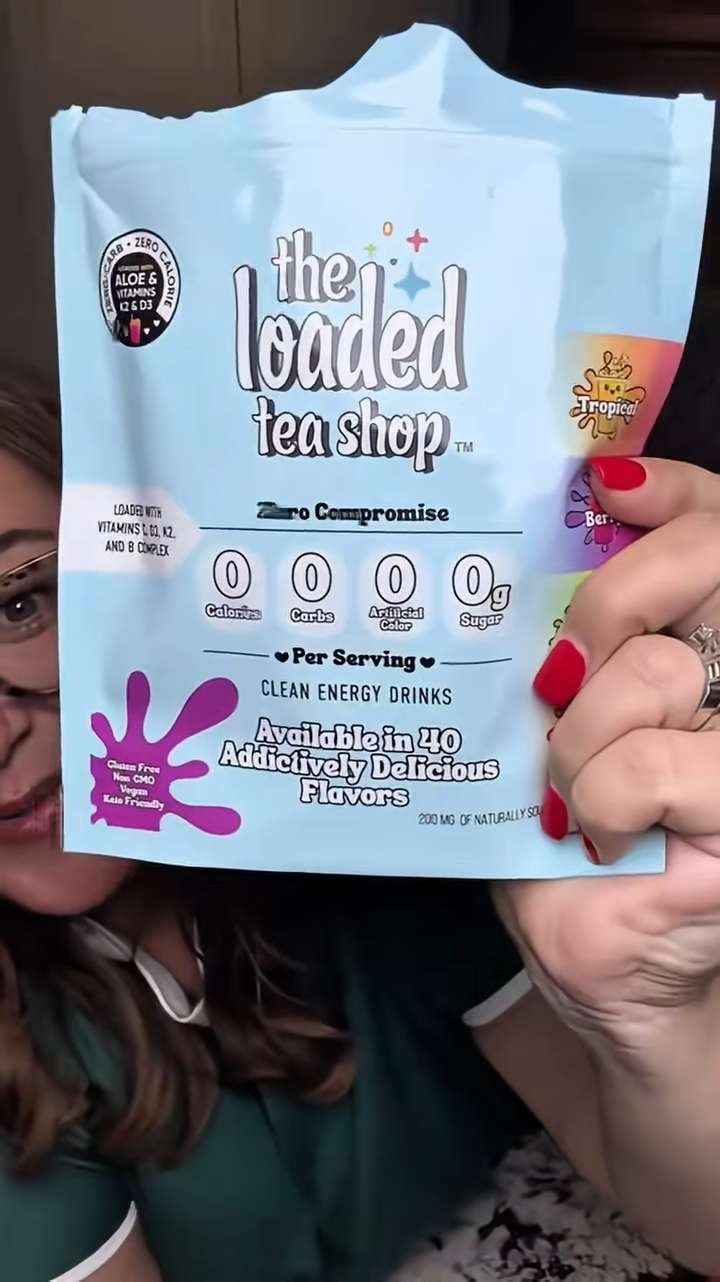 The Loaded Tea Shop Energy Drink Mix Sticks, Variety 10 Pack, Sugar-Free, Zero Calories, 200mg Natural Caffeine, No Artificial Colors/Flavors, Powder Packets w/B Vitamins - Energy Drink Alternative 

 #LTKselfcare #LTKActive #LTKSaleAlert
