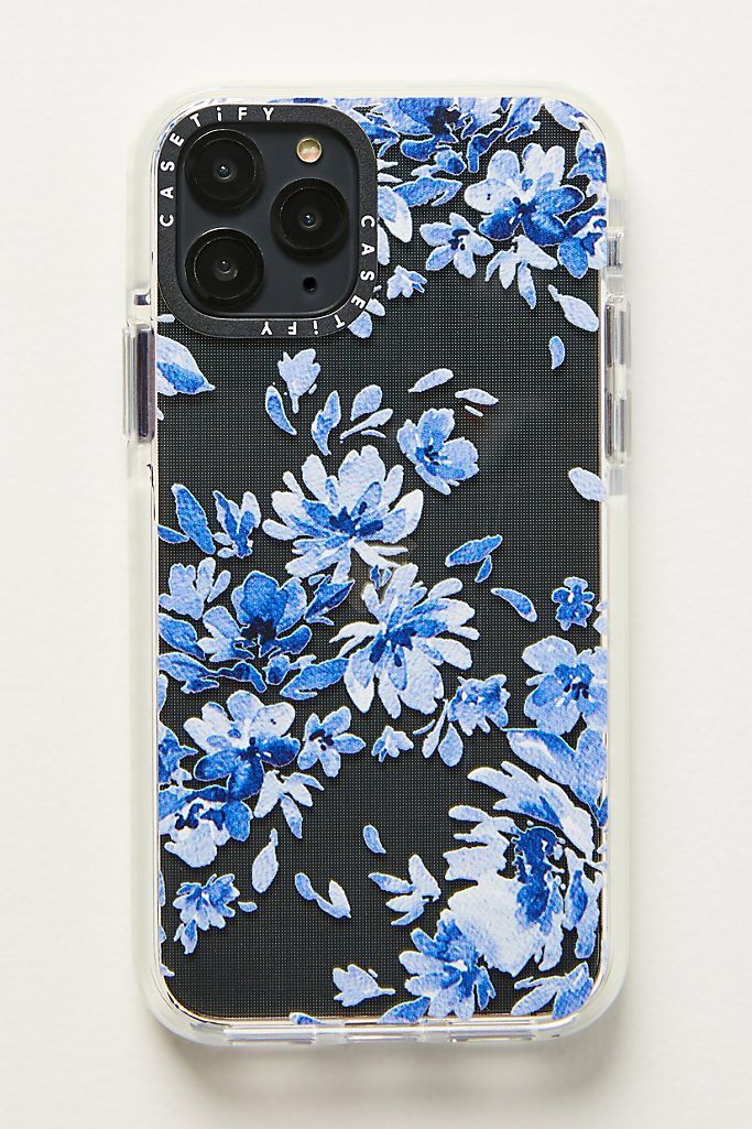 Casetify Indigo Floral iPhone Case | Anthropologie (US)