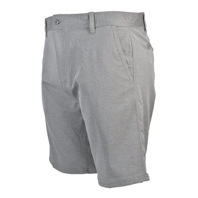 Burnside Men's Performance Stretch Cotton Blend Golf Shorts | Gray 34 | Target