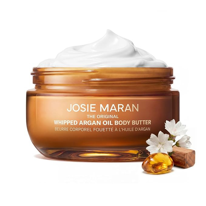 Josie Maran Whipped Argan Oil Body Butter, Golden Hour, 6 fl oz | Amazon (US)