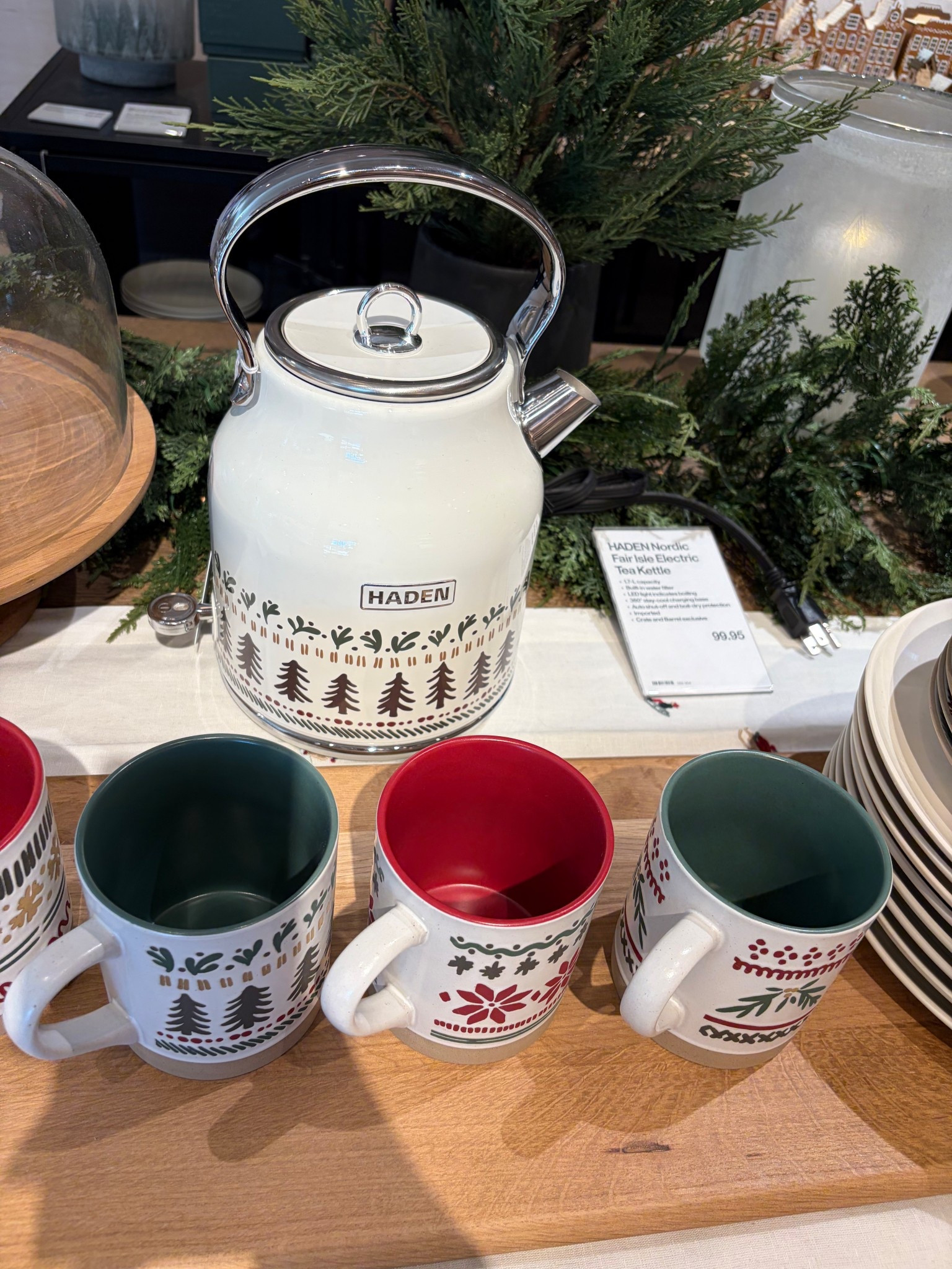 Fair Isle patterned holiday mugs and more!  

#LTKHoliday #LTKSaleAlert #LTKHome