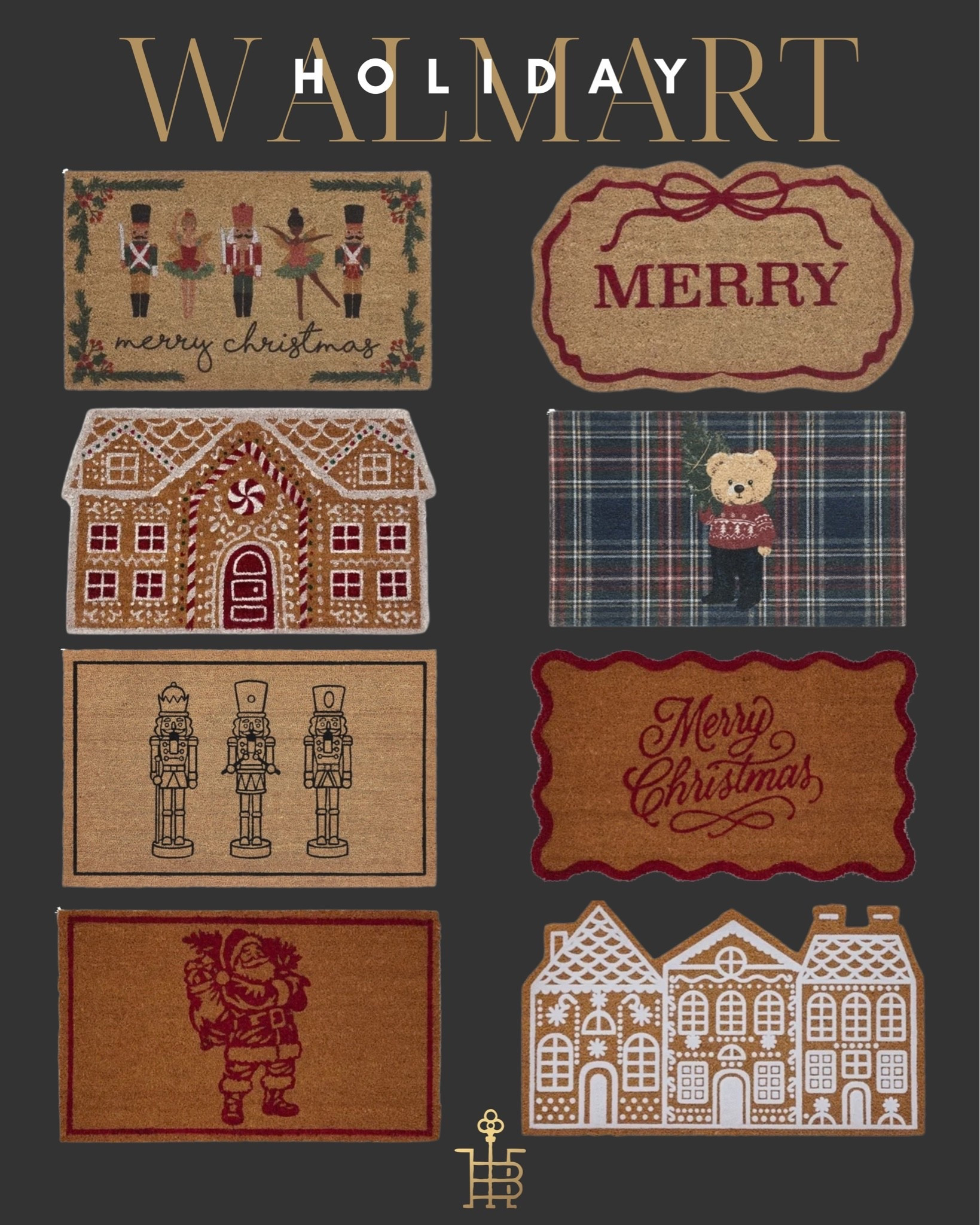 The cutest new holiday doormats!

#LTKSeasonal #LTKHome