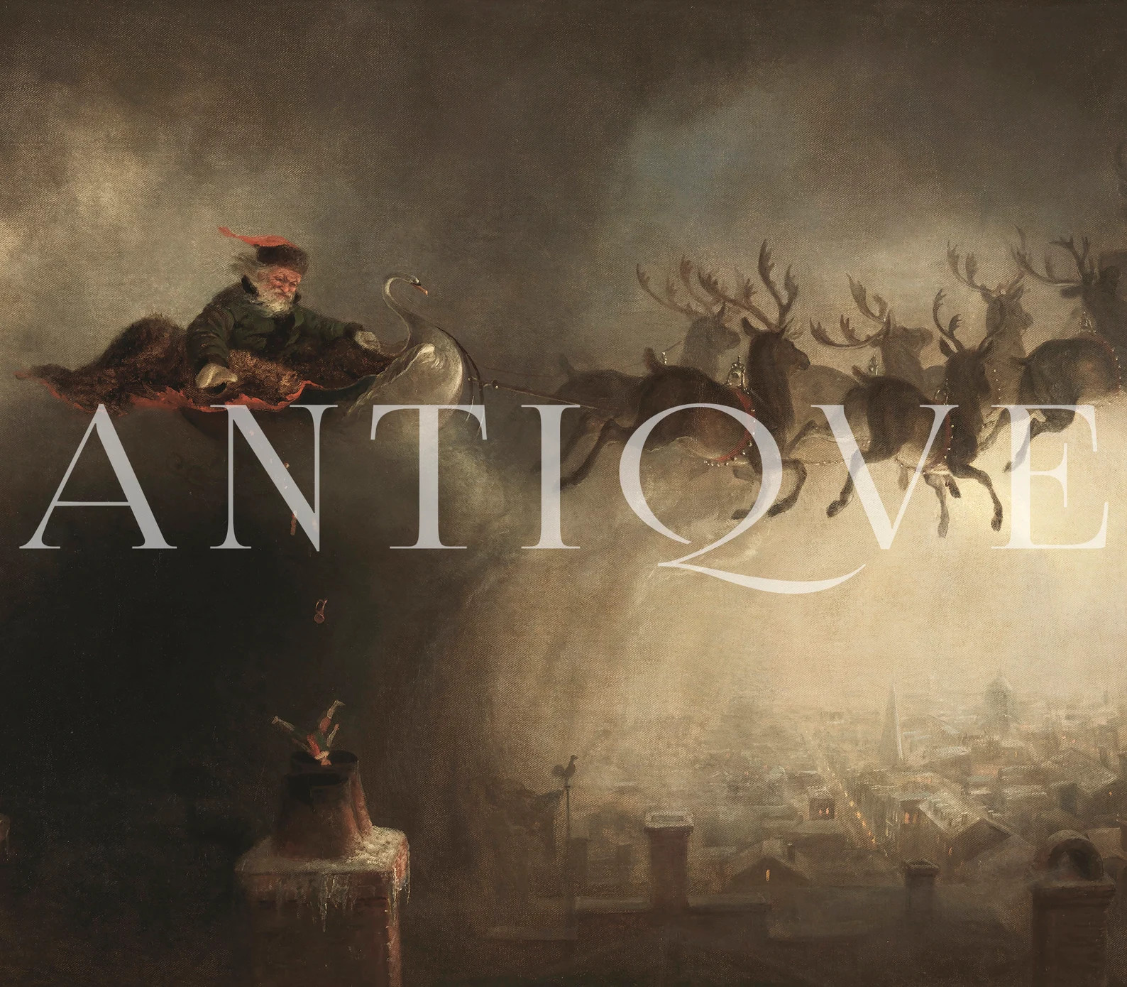 Santa Claus Printable Art Vintage Christmas Decor Print - Etsy | Etsy (US)