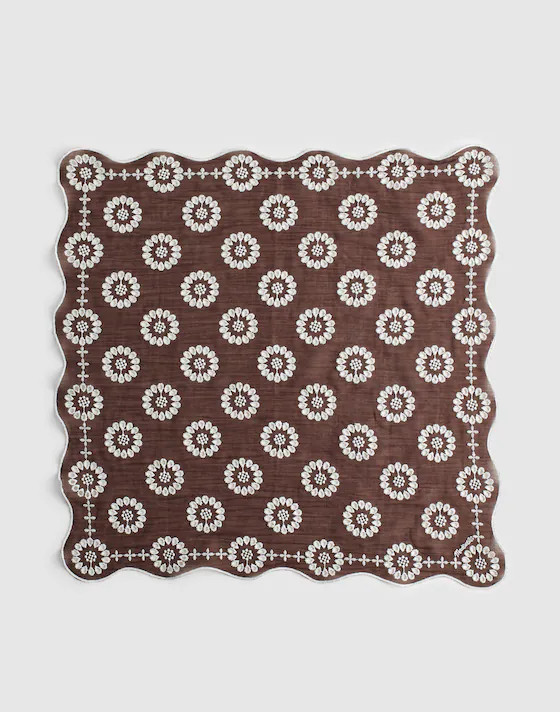 Organic Cotton Eyelet Bandana | Madewell