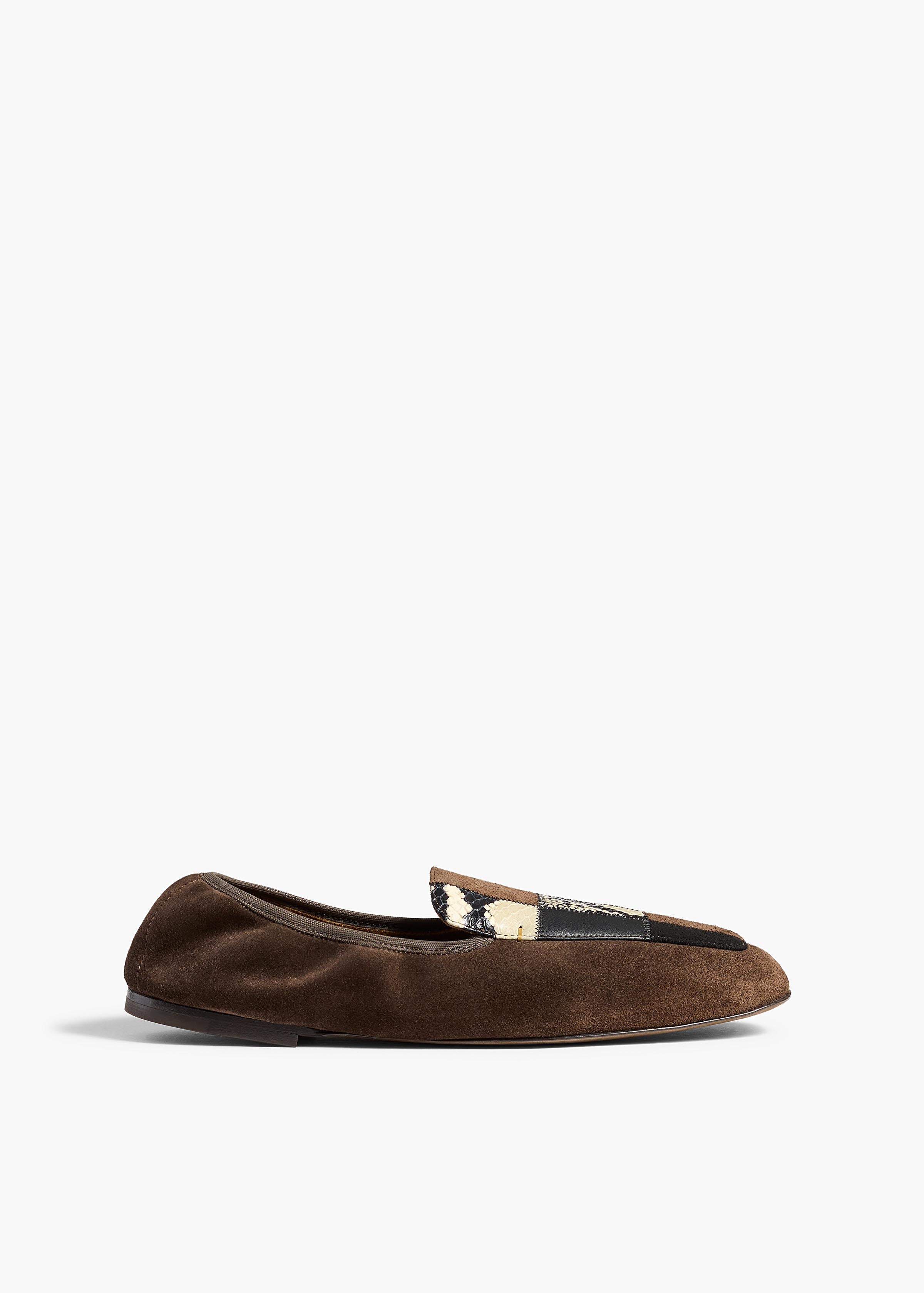 Zoe Patchwork Flat | Khaite