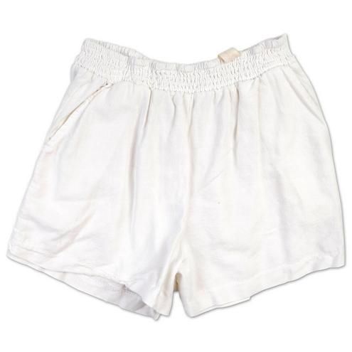 Juniors Linen Beach Shorts - White-White-2468088894610   | Burkes Outlet | bealls
