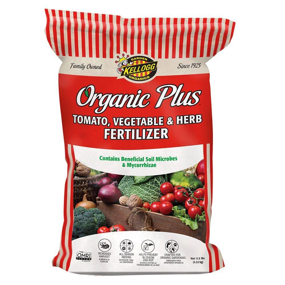 11.5 lb. Organic Tomato Vegetable and Herb Fertilizer | The Home Depot