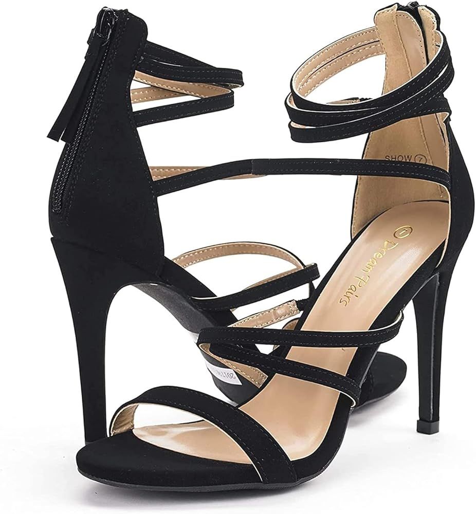 Women's Show High Heel Dress Pump Sandals | Amazon (US)