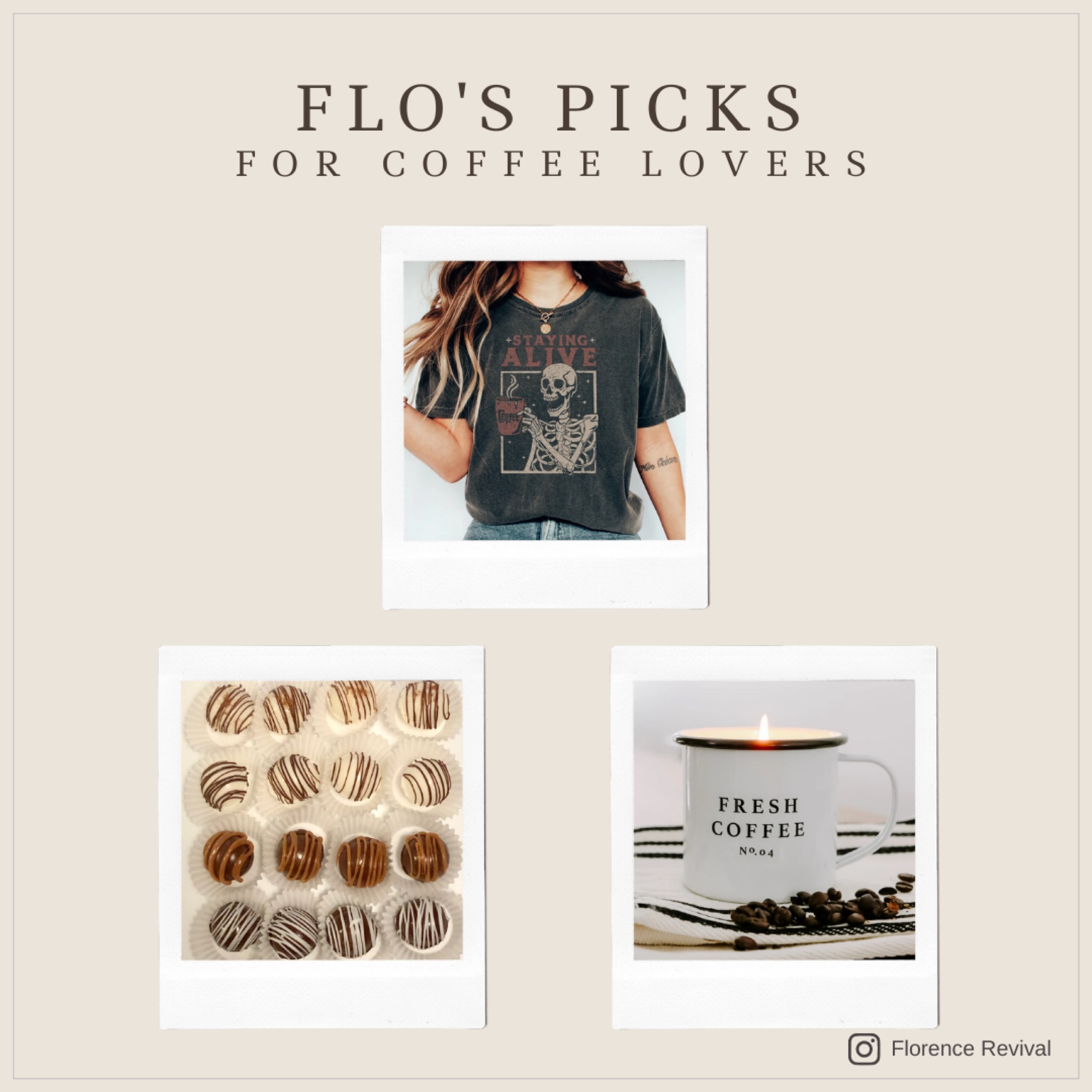 Have someone on your gift list who loves coffee? This coffee tshirt, flavored  bombs to spice up a cup of coffee, or this classy coffee scented candle will work! Bonus: you’re supporting small businesses on Etsy with this purchase!

#LTKhome #LTKunder50 #LTKGiftGuide