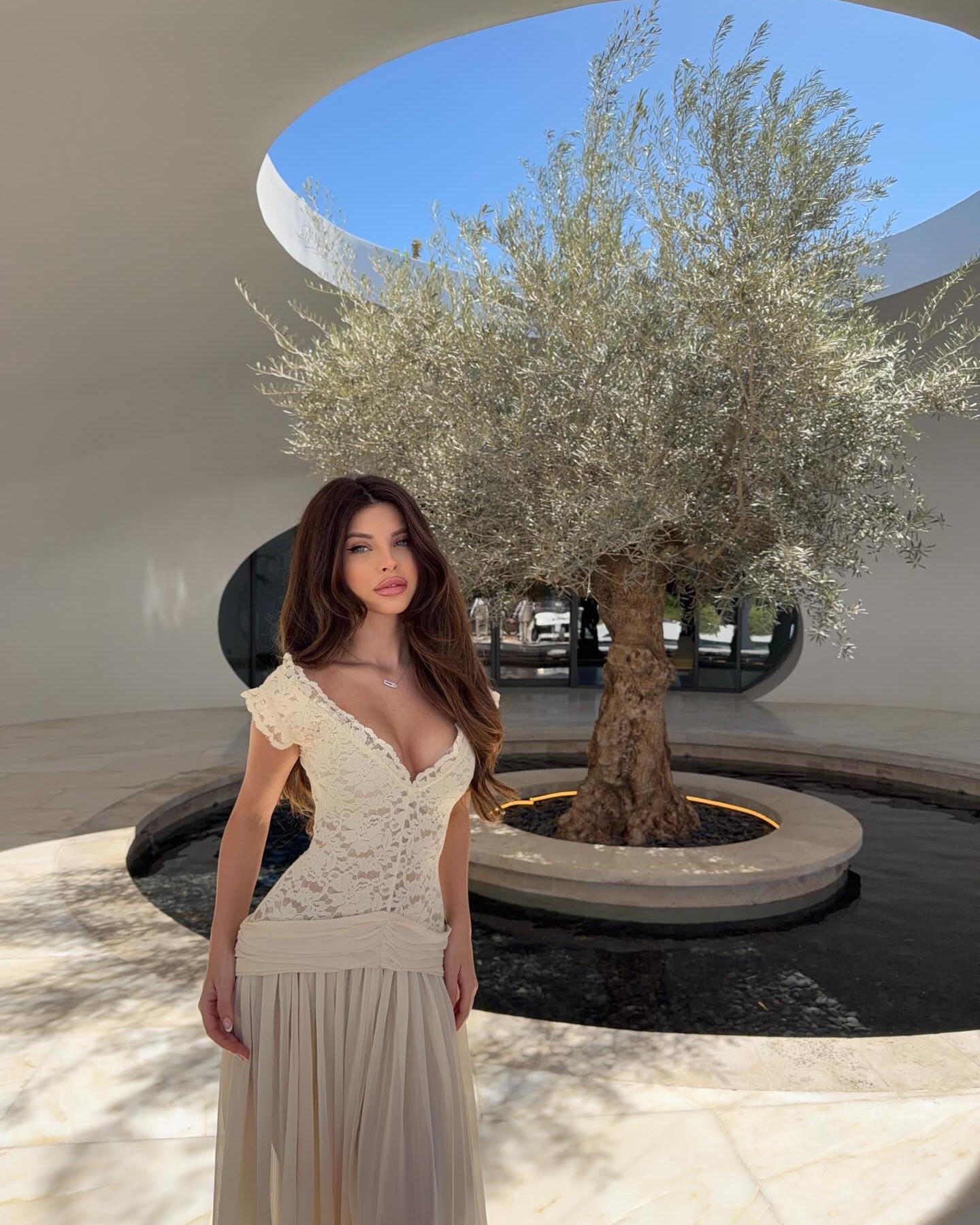 Heaven with you ✨🤍 
 

Comment “heaven “ for link 🔗 
Dress @arcinaori 
@shebara