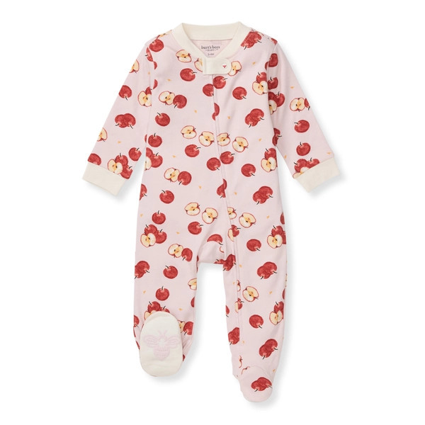 Apple Orchard Organic Cotton Pajamas - Newborn | Burts Bees Baby