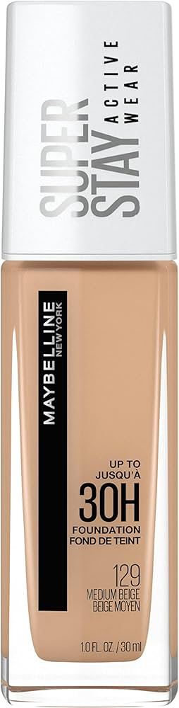 Maybelline Super Stay Full Coverage Liquid Foundation Medium Beige 1 Count | Amazon (US)