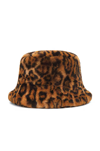 Amara Leopard Bucket Hat in Leopard | Revolve Clothing (Global)