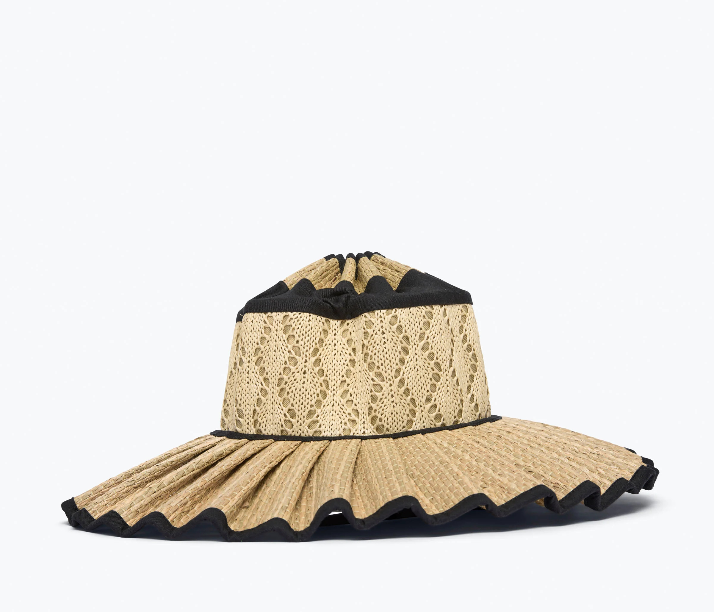 FS X LORNA MURRAY CAPRI SUN HAT - M / Natural Raffia | Frēda Salvador