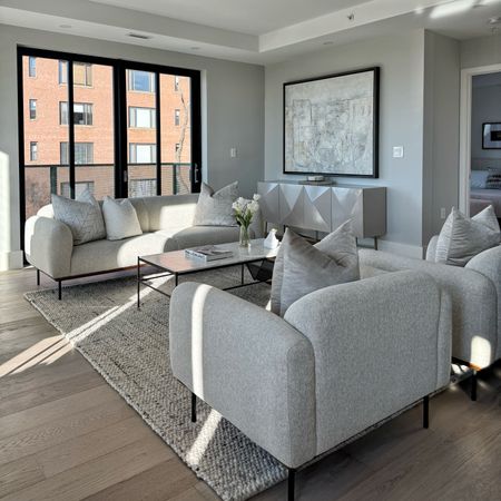 Condo living and never looked so good! Loving this light filled neutral color scheme that gives off a warm, organic soft modern aesthetic.

#LTKhome