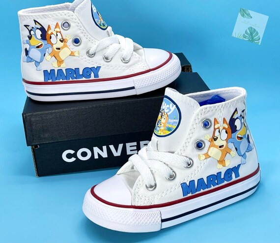 Bluey Bingo Custom Converse Bluey Bingo High Top Shoes | Etsy | Etsy (US)