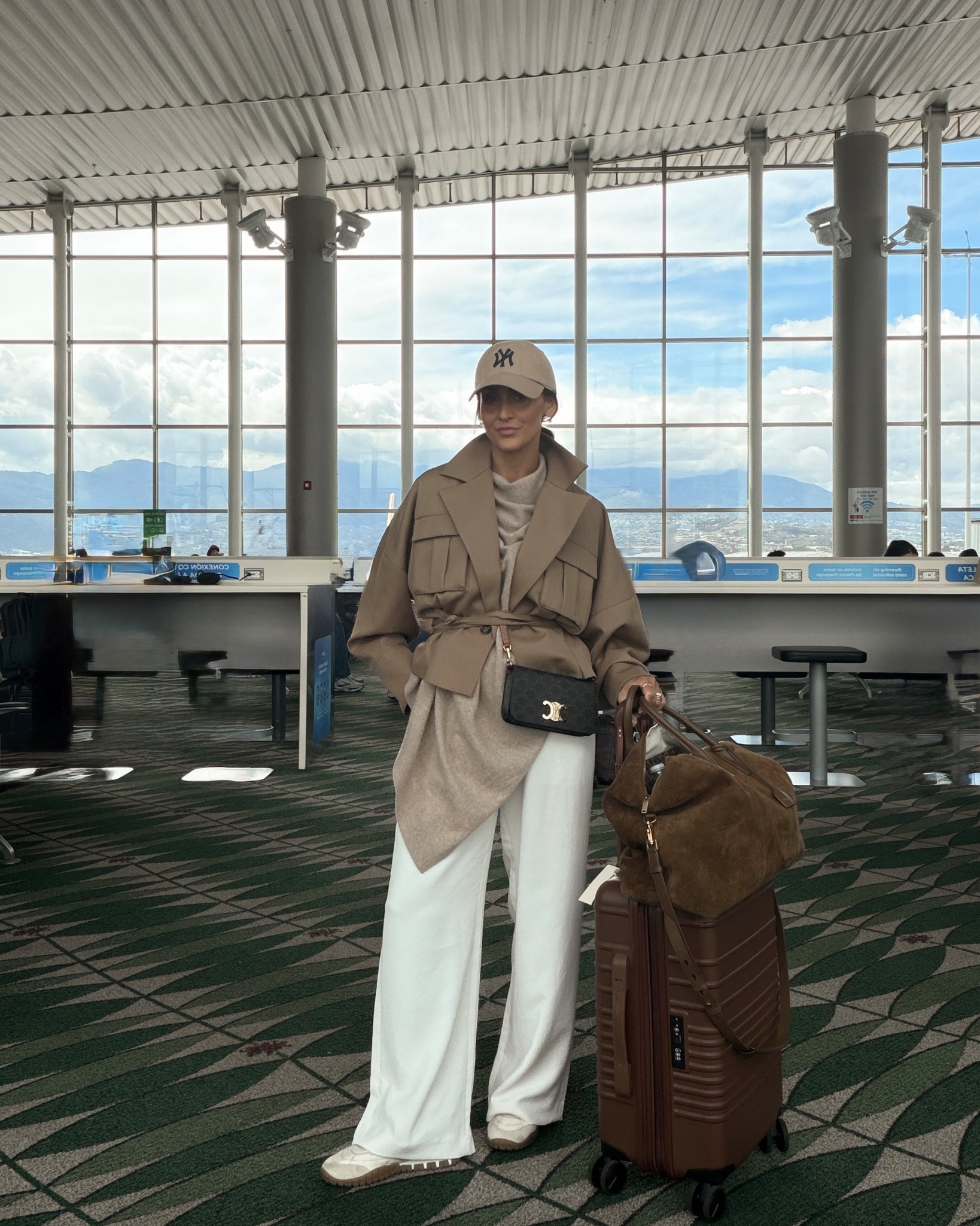 roof you don’t have to sacrifice comfort to look polished and elevated at 30,000 feet 🤍 ✈️ comment AIRPORT OUTFIT and I’ll send you links to shop!
Pants size small, jacket xs 
Chic airport outfit 

#LTKOver40 #LTKTravel #LTKSeasonal