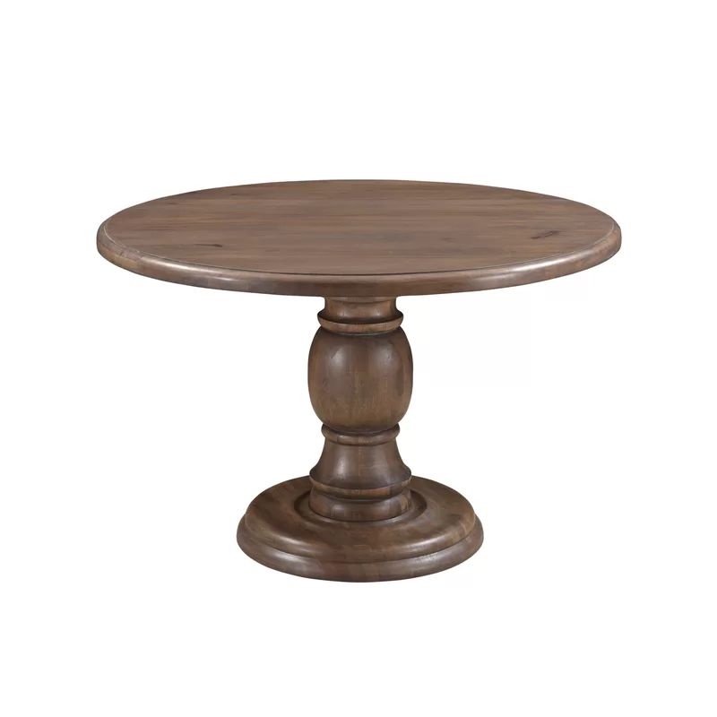 Jai Mango Solid Wood Pedestal Dining Table | Wayfair North America