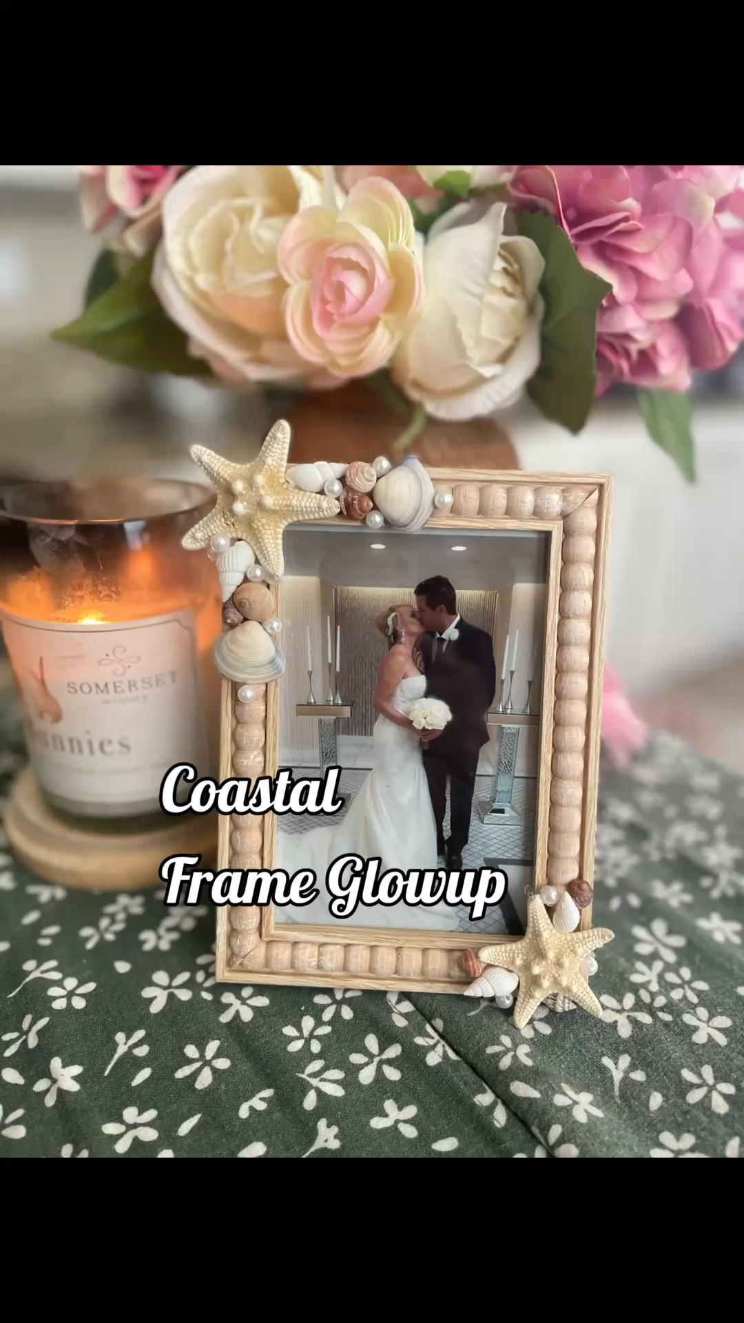 This coastal frame DIY is a must 🤍🌊

Got this frame at Dollartree and gave it a beach glowup! Linked Similiar items here 

Beach decor, coastal living, beach vibes, coastal vibes, home decor, shells, diy crafts 

#LTKvlog #LTKSeasonal #LTKHome