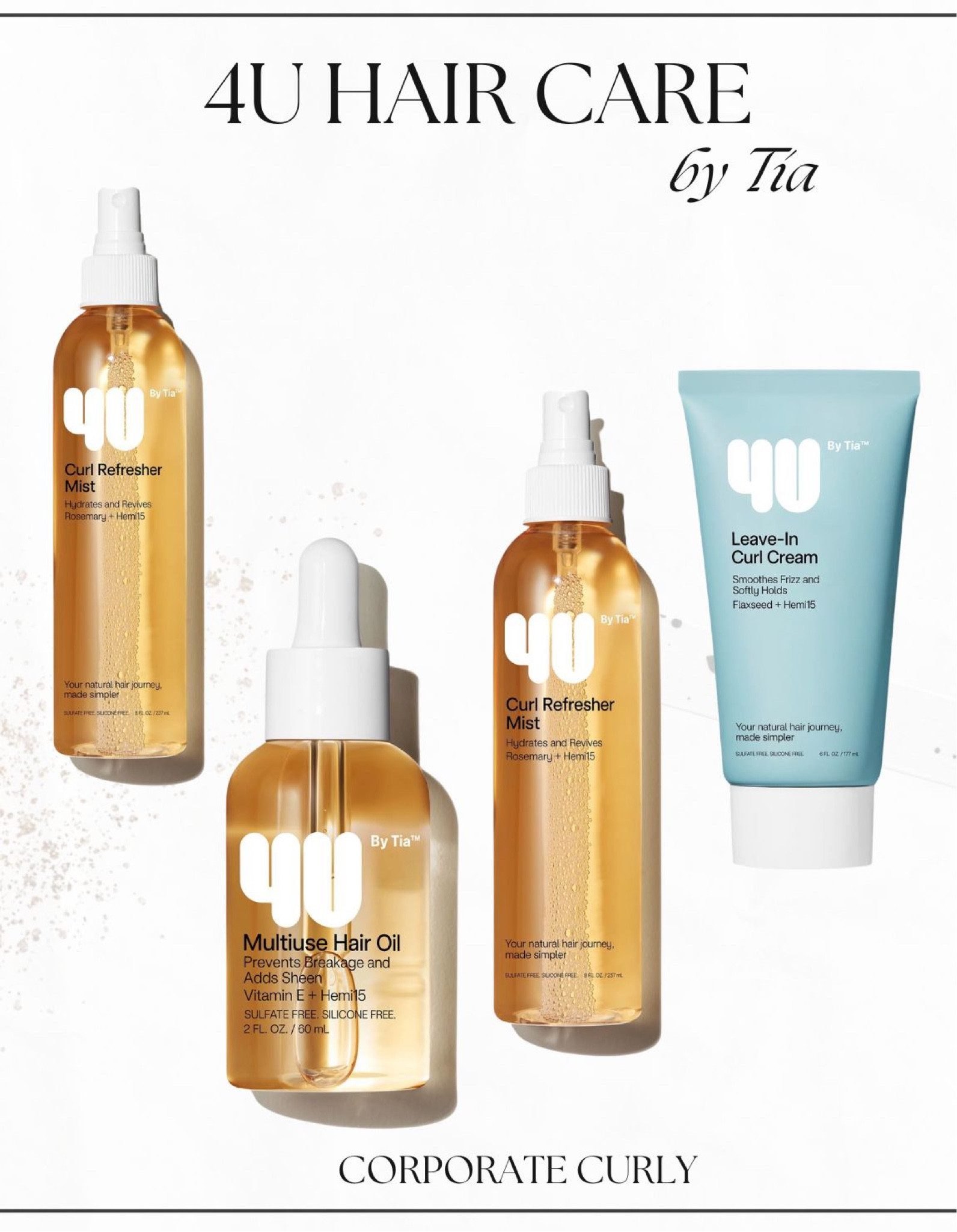 4U haircare by Tia 

#LTKbeauty #LTKfindsunder50 #LTKstyletip