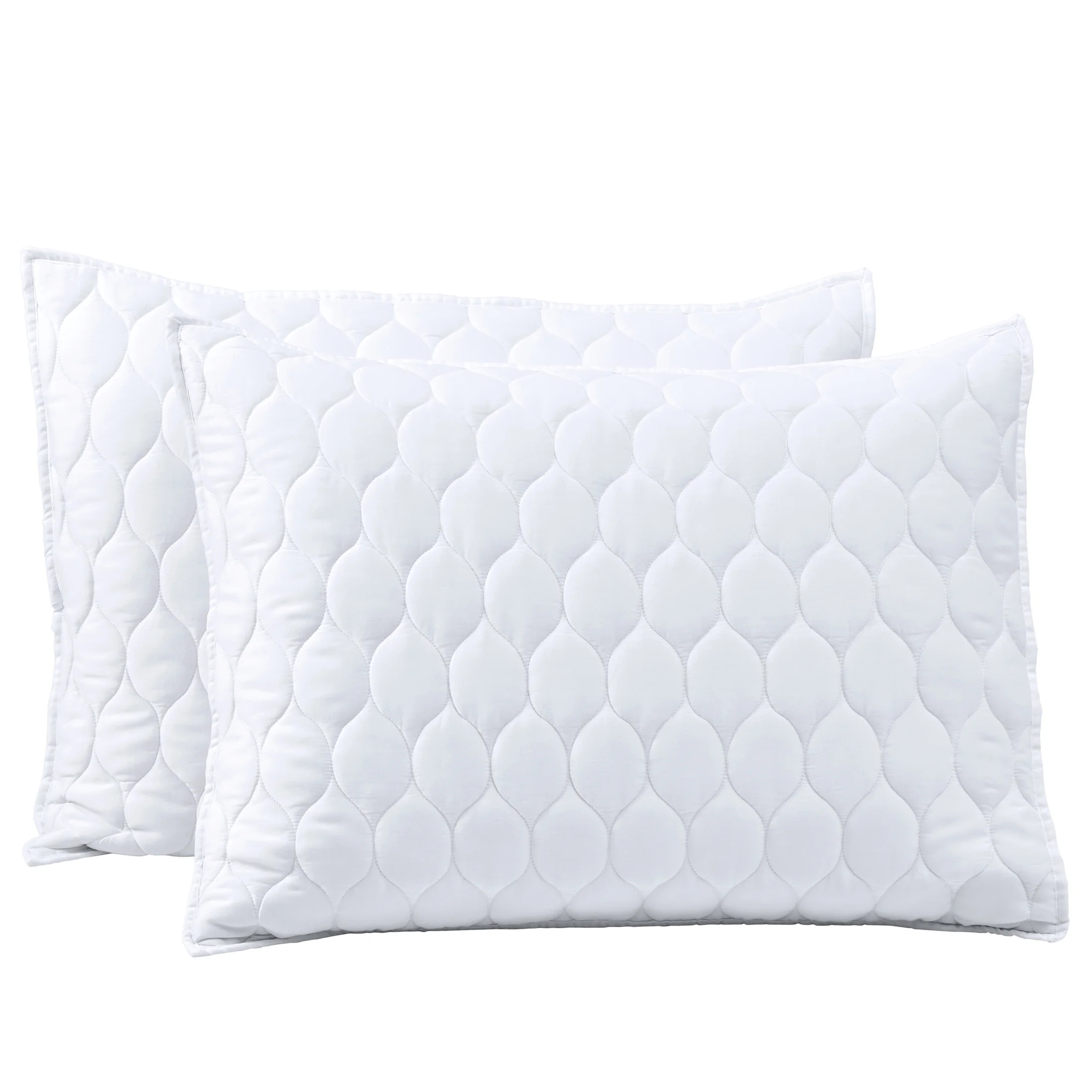 Better Homes & Gardens White Tencel Pillow Shams, King (2 Count) - Walmart.com | Walmart (US)