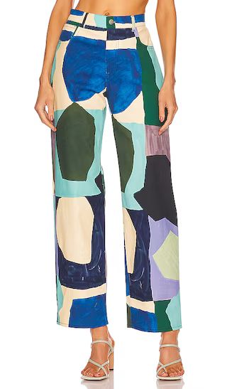 x Paloma Elsesser Fargo Pants in Abstraction | Revolve Clothing (Global)