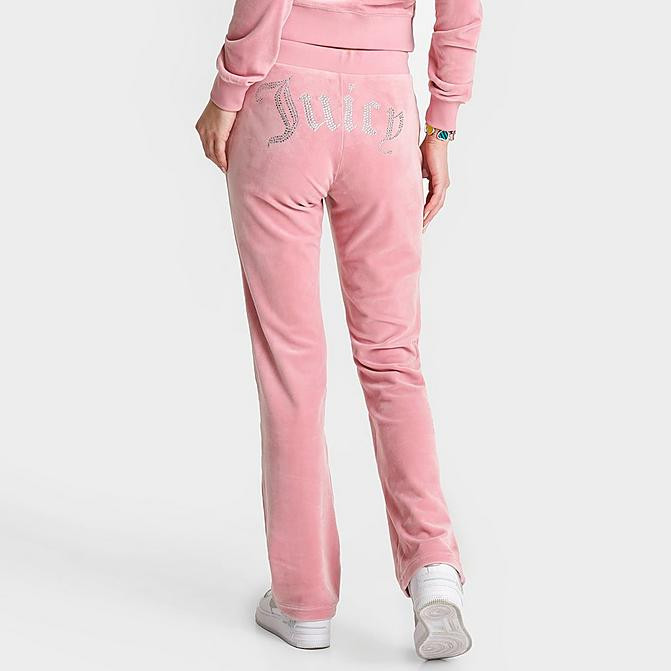 Women's Juicy Couture OG Big Bling Velour Track Pants | Finish Line (US)