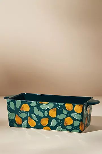 Holly and Pear Loaf Pan | Anthropologie (US)
