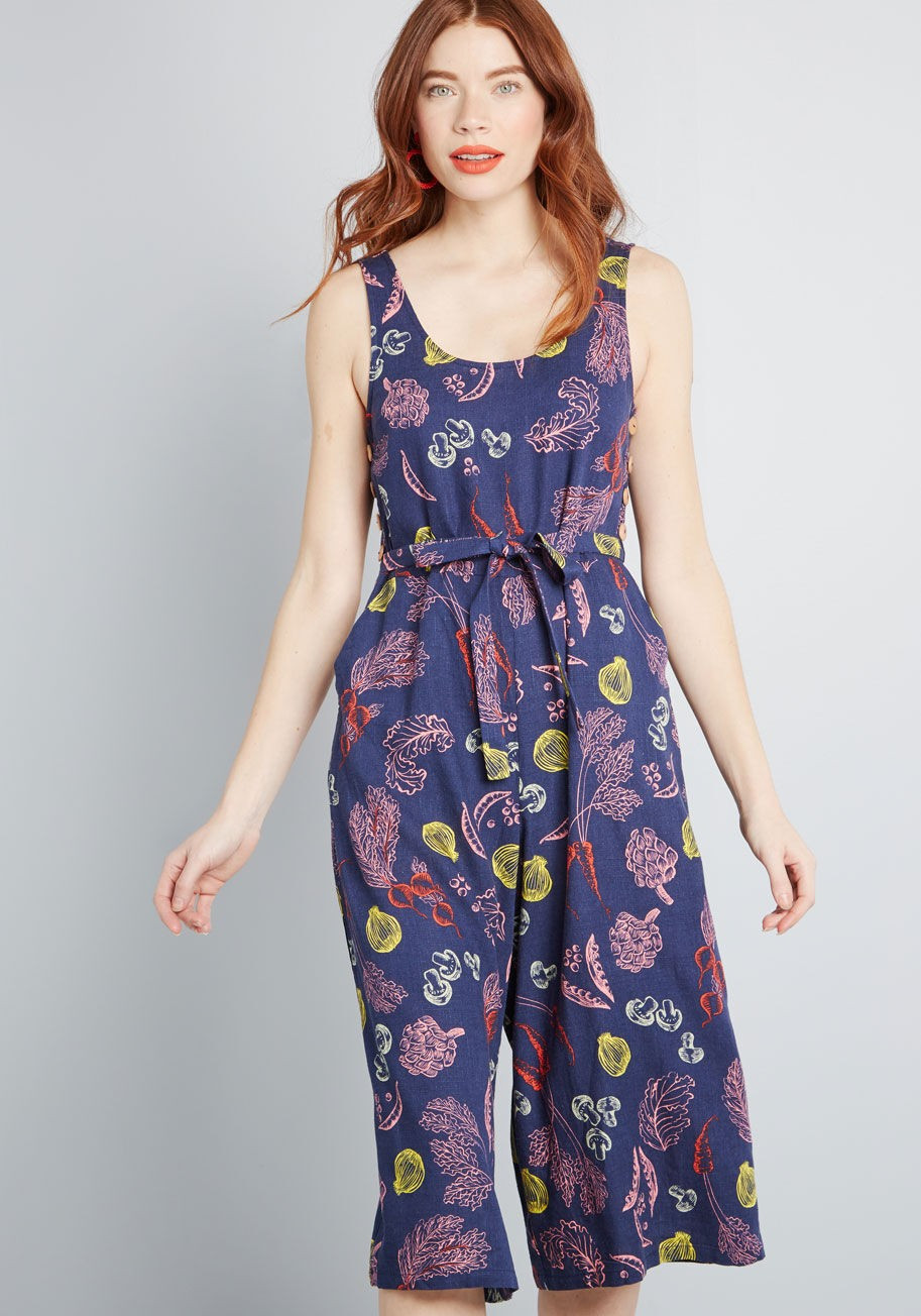 Elated All Over Cropped Jumpsuit | Modcloth